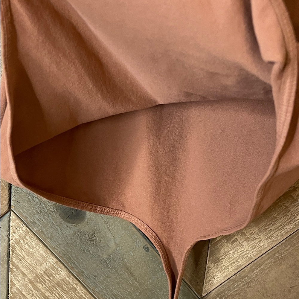 NWOT Intimately Free People CLEAN LINES Taupe Thong Bodysuit, size L/XL - Picture 9 of 9